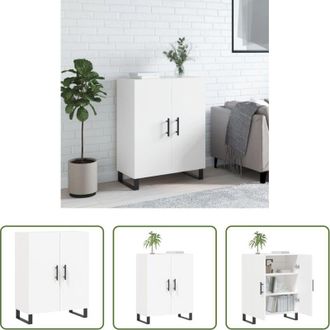 vidaXL Credenza bianca - Credenza Bianca 69,5x34x90 cm in Legno Multistrato