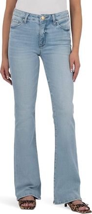 Kut from the Kloth Ana High Rise Fab Ab Flare Jeans In Blue