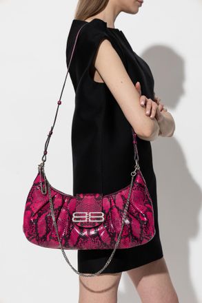 Balenciaga Pamela Medium Shoulder Bag, Womens, Pink