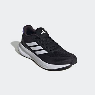 adidas Laufschuh ADIDAS PERFORMANCE RUNFALCON 5, Damen, Gr. 41, schwarz-weiss (core schwarz, cloud wei&szlig;, cobalt blau), Synthetik, Textil, Schuhe Laufschuh
