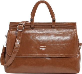 Generic Compatible For Womens large capacity daily shoulder bag with business commuter briefcase Handbag(G)