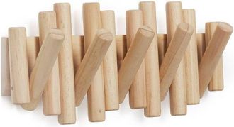 Umbra Picket handdoekhaak 38x17x4cm Dennenhout Naturel