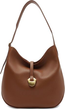Arezzo Large Sabrina Leather Hobo Bag in Soul Natural at Nordstrom