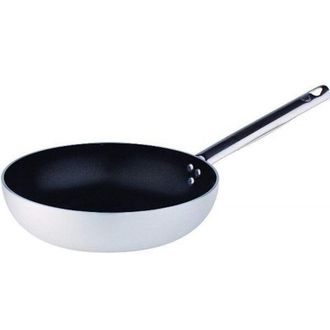 Pentole Agnelli Pentole agnelli alluminio antiaderente 3 mm padella svasata alta a saltare cm 40