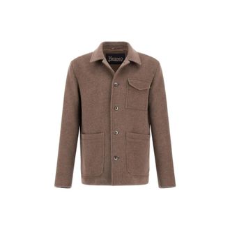 Herno Elegante Visone Jas Aw 25 - Heren - Zomerjassen - Bruin - XL - Jassen
