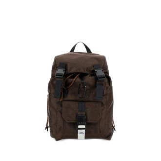 A.P.C. A. p.c. Logo-buckle Backpack