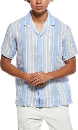 Brooks Brothers Linen Stripe Shirt