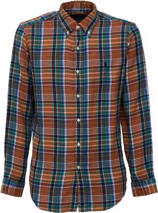 Polo Ralph Lauren Button-down overhemd - Heren - Casual Overhemden - Veelkleurig - M - Katoen - Overhemden