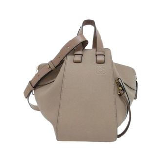 Loewe Pre-owned Schoudertas - Dames - Pre-owned - Bruin - Maat: ONE Size Leer