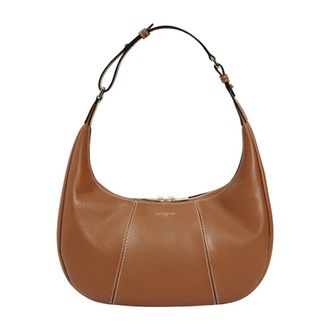 Le Tanneur Juliette Small Hobo Bag - Dames - Handtassen - Bruin - ONE Size - Leer - Tassen