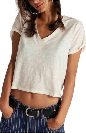 Free People Take Two T-Shirt in Clean Ivory at Nordstrom, Size X-Large
