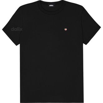 Dalix Womens Lil Peach Jersey Tee in Black at Nordstrom, Size Xx-Large