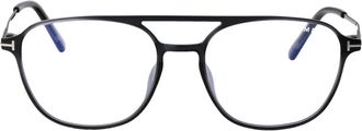 Tom Ford Stijlvolle optische bril voor mannen - Heren - Brillen - Grijs - 54 MM - Accessoires