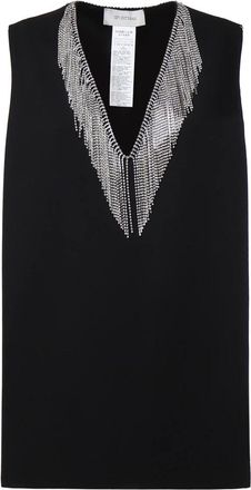 Sportmax Sleeveless Tops - Dames - Tops zonder mouwen - Zwart - S - Tops