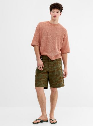 Carhartt Work in Progress Mens Camouflage work Bermuda Shorts Relaxed fit