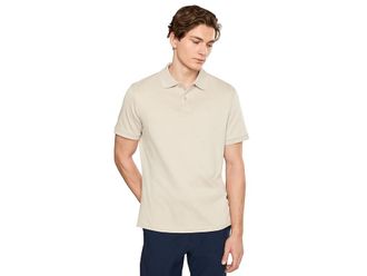 Barbour Hylton Interlock Tailored Fit Polo Shirt Mens Short Sleeve Knit Mist : 2XL, Cotton