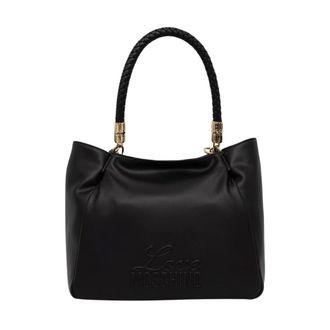 Love Moschino Handbags, female, Black, Size: ONE SIZE Shopper Bag