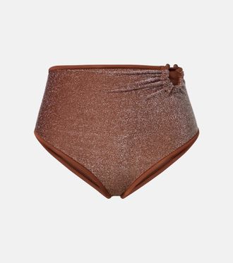 Johanna Ortiz Lame bikini bottoms