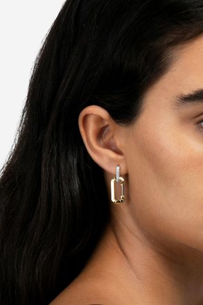 E&eacute;ra Single Earring Chiara Small, Womens, Gold