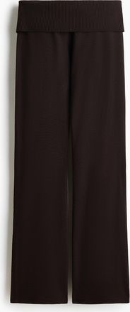 H&M Gestrickte Yogahose - Brown