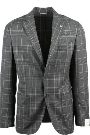 L.B.M. 1911 Hombre, Chaquetas, Gris, Talla: L