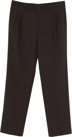 Maison Margiela Straight Broeken - Dames - Straight fit broeken - Bruin - 2XS - Broeken