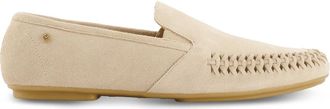 Rivieras Shoes Jazz Suede Slip-On Moccasin in Light at Nordstrom, Size 44