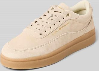 Tommy Hilfiger Low Top Sneaker in Wildlederoptik in Offwhite, Größe 37