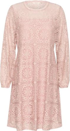 Cream CRTiley Lace Dress - Dames - Korte kleedjes - Roze - 3XL - Kleedjes