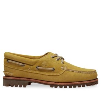 Timberland Sailor Shoes, female, Yellow, Size: 9 1/2 US Authentic Boat Shoe