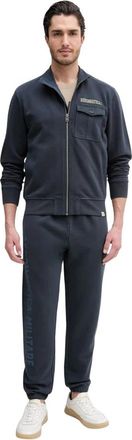 Aeronautica Ppy 2-Dkm 01S Trainingsset - Heren - Trainingspakken - Blauw - L - Katoen - Fitness