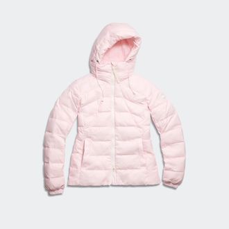 Canada Goose Manteau &agrave; capuchon Abbott White Label (Femmes, Bloom Pink, TP)