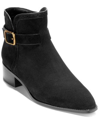 Cole Haan Norella Buckle Suede Boot