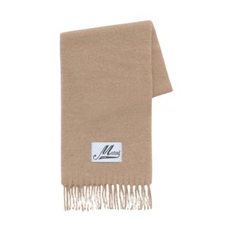 Marni Sciarpa In Alpaca - Accessories - unisex - Marr&oacute;n - ONE SIZE