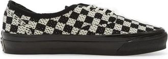 Vans LX Authentic 44 EK Punk Check - unisex - Sneakers - Zwart - 42 EU - Schoenen