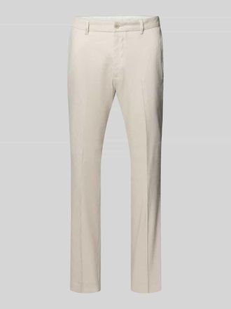 s.Oliver Black Label Regular Fit Anzughose aus Leinen-Mix in Beige, Gr&ouml;&szlig;e 102