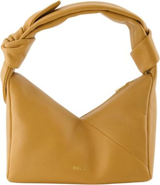 Patou Le Patou - Dames - Handtassen - Bruin - ONE Size - Leer - Tassen