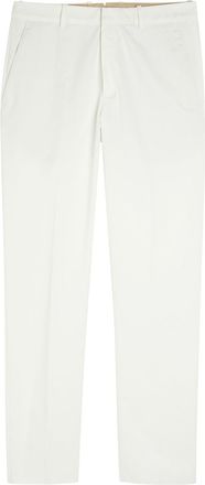 Tod's Straight-leg Cotton Trousers - White - XL