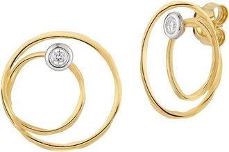 I.Reiss Company 14K 0.15 Ct. Tw. Diamond Earrings