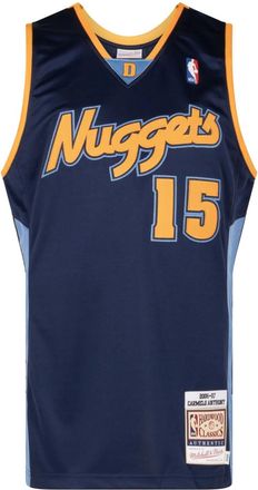 Mitchell & Ness Canotta Fanatics Authentic NBA Denver Nuggets 2006 Carmelo Anthony - Blu