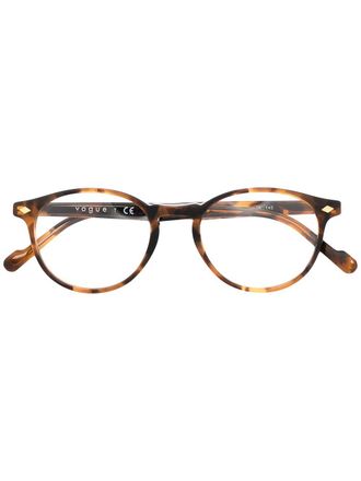 Vogue Eyewear round tortoiseshell glasses - Brown