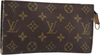 Louis Vuitton Pre-owned Wallets, female, Brown, Size: ONE SIZE Pre-owned Accessory Pouch