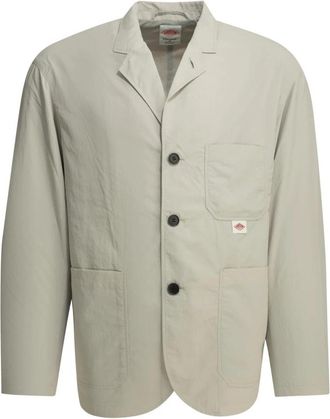 Danton Nylon Tusser Tailored Jacket - Heren - Zomerjassen - Grijs - 3XS - Nylon - Jassen