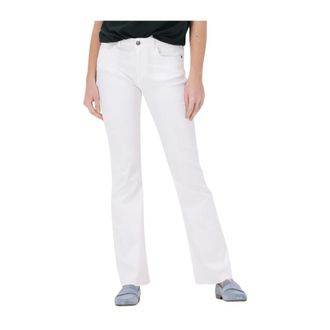 Minus Dames, Jeans, Wit, Maat: 4XS Denim