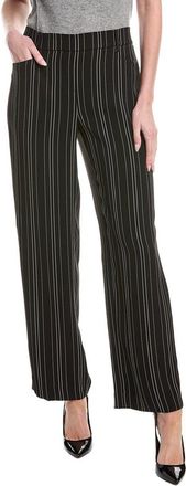 Anne Klein Pull On Button Tab Wide Leg Pant