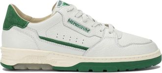 Mephisto Marius - Heren - Sneakers - Wit - 42 1/2 EU - Leer - Schoenen