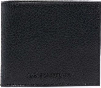 Emporio Armani Bifold-Geldb&ouml;rse aus Leder