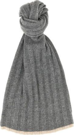 Brunello Cucinelli Heren, Accessoires, Grijs, Maat: ONE Size Kasjmier