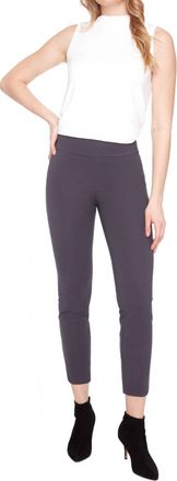 UP Petal Slit Compression Ankle Pant In Slate