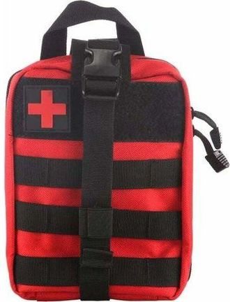 OEM Botiqu&iacute;n M&eacute;dico T&aacute;ctico, Bolsa De Bolsillo Para Botiqu&iacute;n De Primeros Auxilios T&aacute;ctico Ifak Para Situaciones T&aacute;cticas De Emergencia (rojo)
